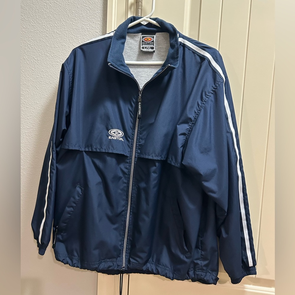 Unisex lined in full zip jacket made by Easton